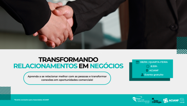 O próximo Café com Associados acontece dia 08/05